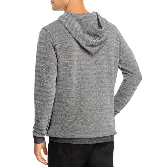 Banks Journal Mens Striving Fleece Sweatshirt Small Heather Grey - Picture 2 of 2